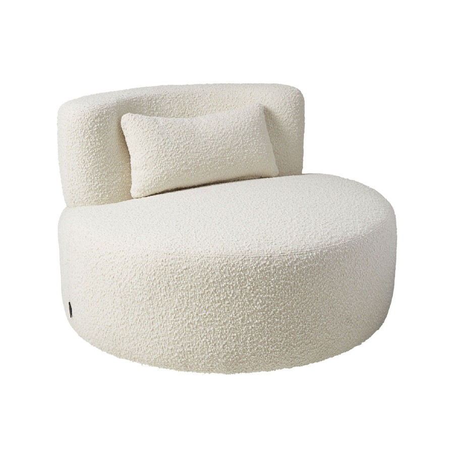 Furniture Horgans Armchairs & Chairs | Claudia Swivel Chair Ivory