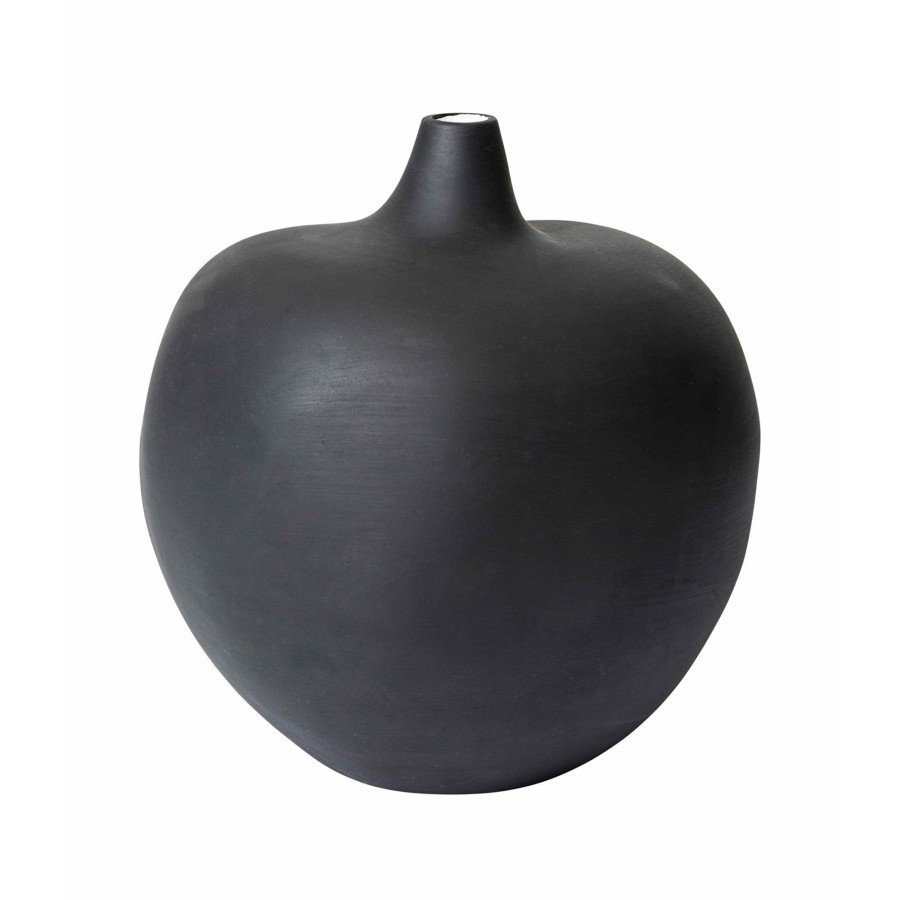 Homewares Horgans Vases & Vessels | Koa Bulb Vase Black Large