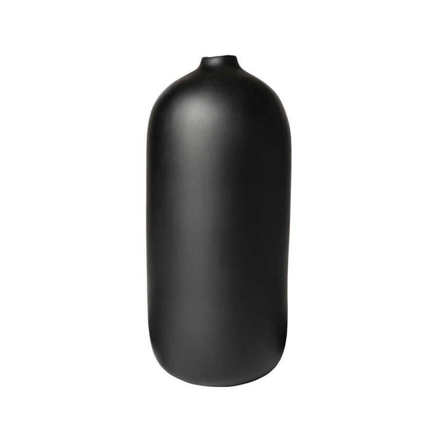 Homewares Horgans Vases & Vessels | Taro Vase Black Extra Large