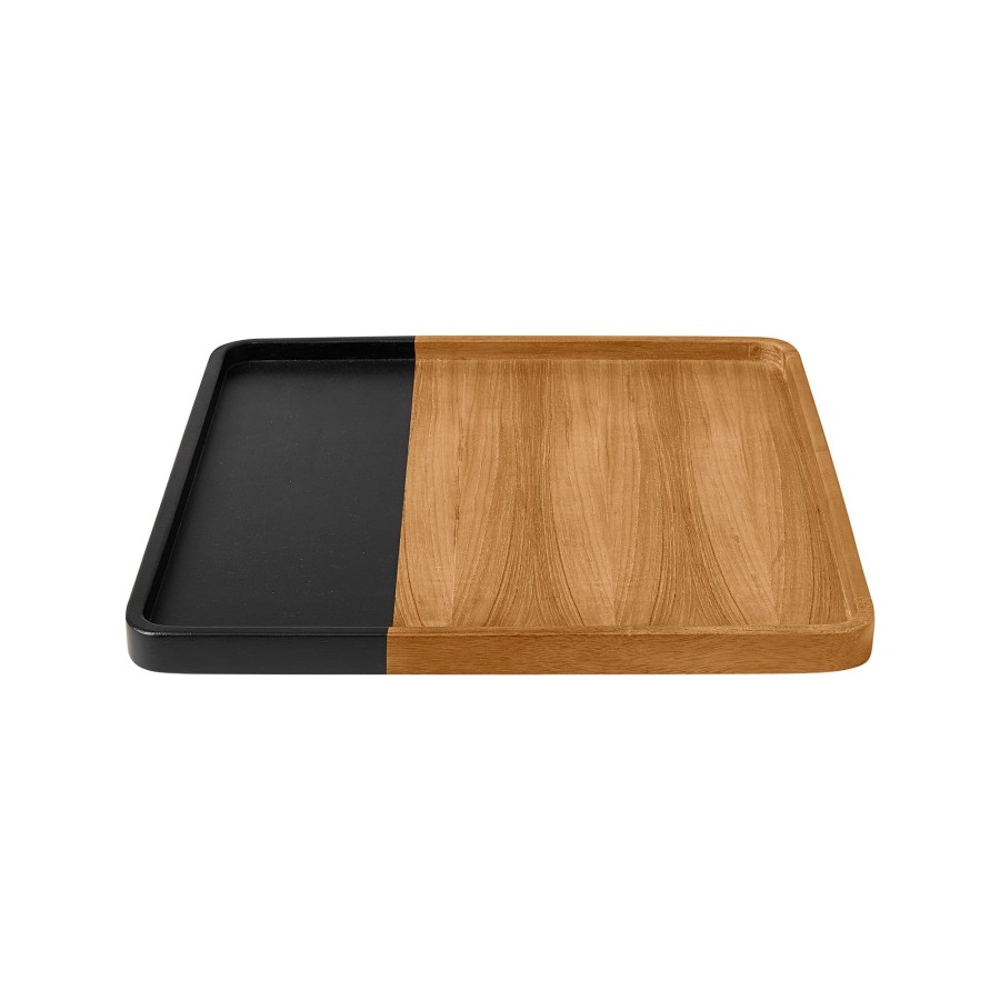 Homewares Horgans Tableware | Marley Display Tray Medium Black