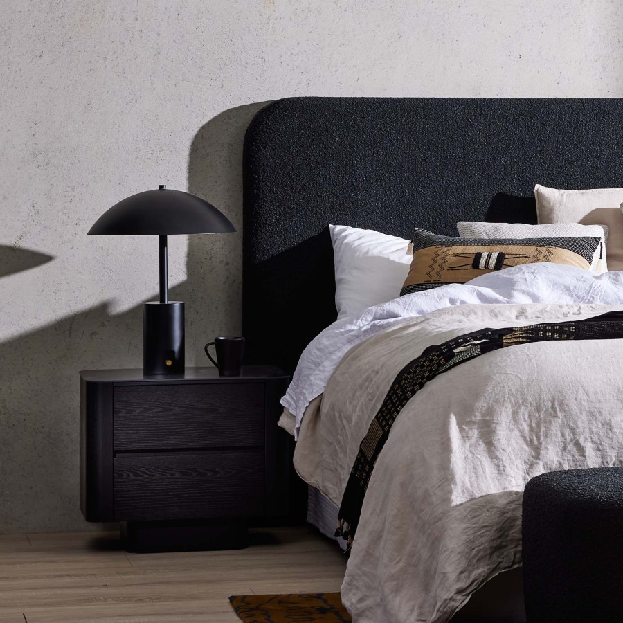 Furniture Horgans Bedsides | Clio Bedside Black Marble Ceramic