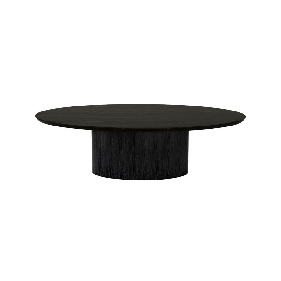 Furniture Horgans Dining Tables | Pippa Oval Dining Table Black Small