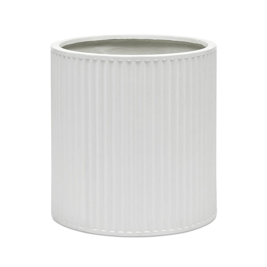 Furniture Horgans Outdoor Pots & Planters | Cayman Planter Large White