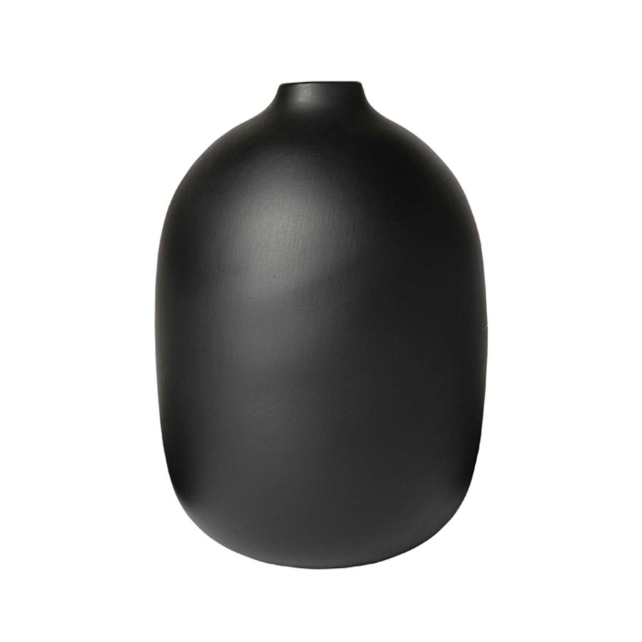 Homewares Horgans Vases & Vessels | Taro Vase Black Medium