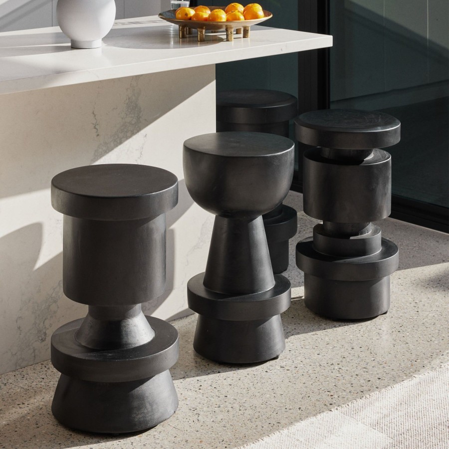 Furniture Horgans Stools | Nori Bar Stool Black