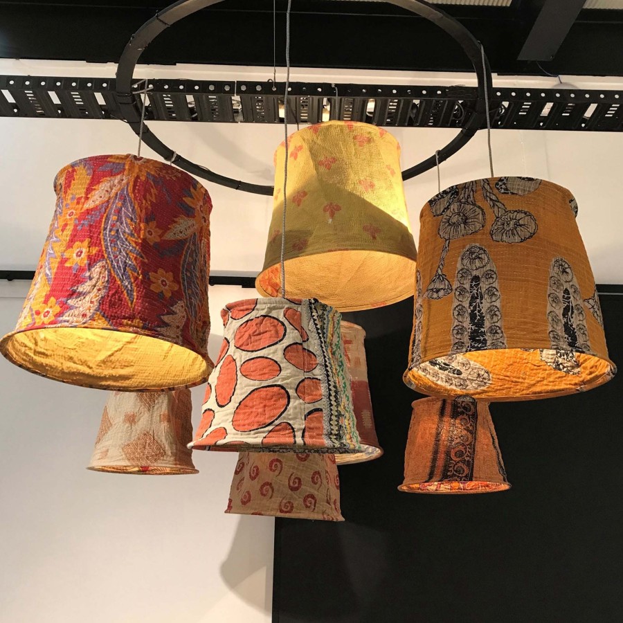 Lighting Horgans Pendant Lights | Kantha Pendant Small