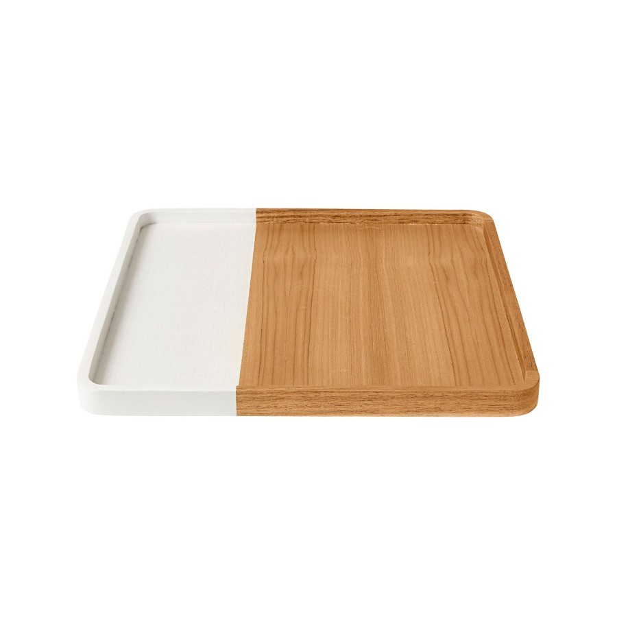 Homewares Horgans Tableware | Marley Display Tray Medium White