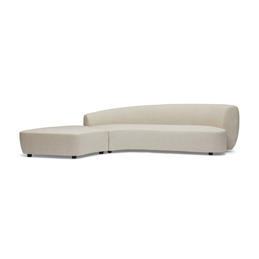 Furniture Horgans Sofas | Celine Sectional Sofa Ivory Left