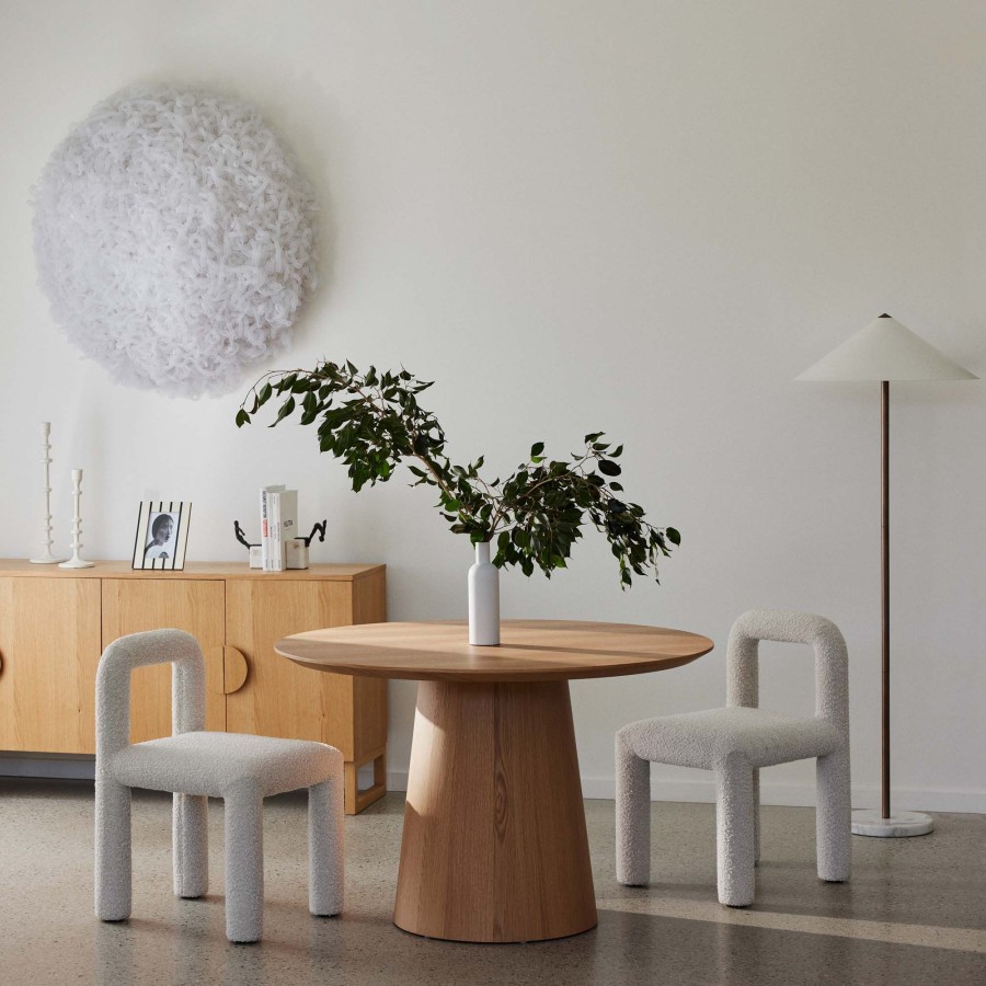 Furniture Horgans Dining Tables | Pippa Round Dining Table Natural Small