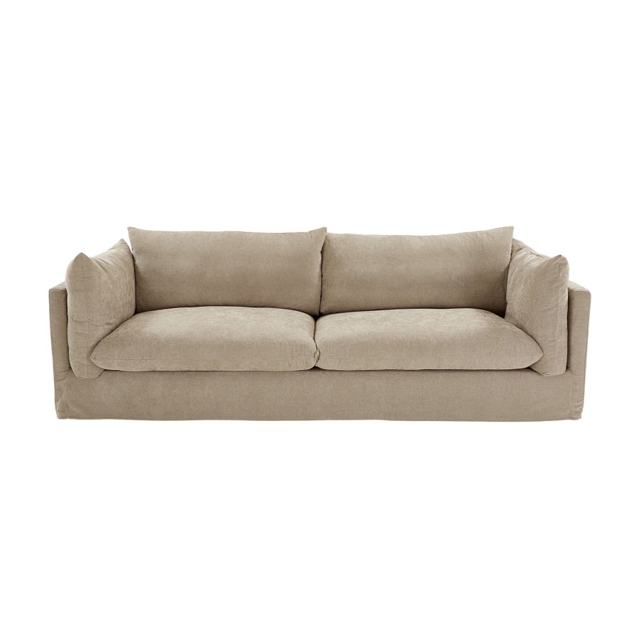 Furniture Horgans Sofas | Ella Sofa Oatmeal 4 Seat