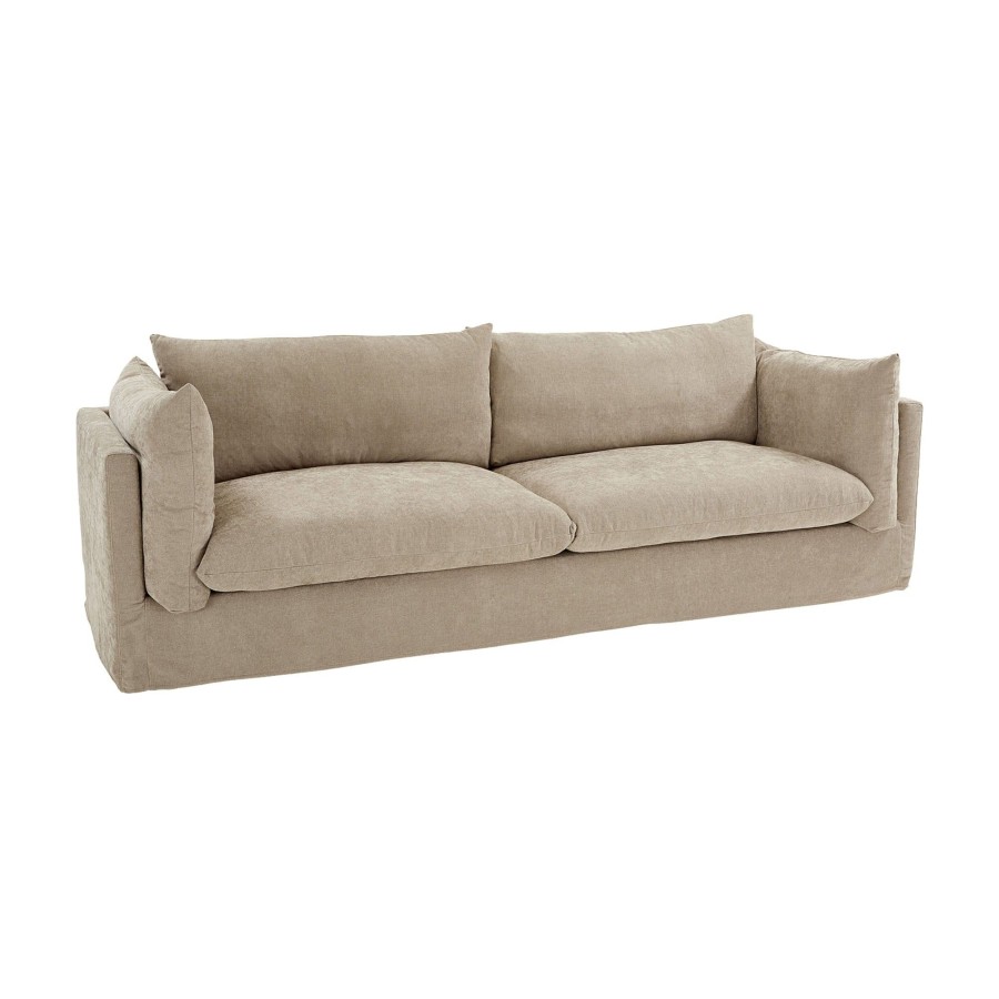 Furniture Horgans Sofas | Ella Sofa Oatmeal 4 Seat