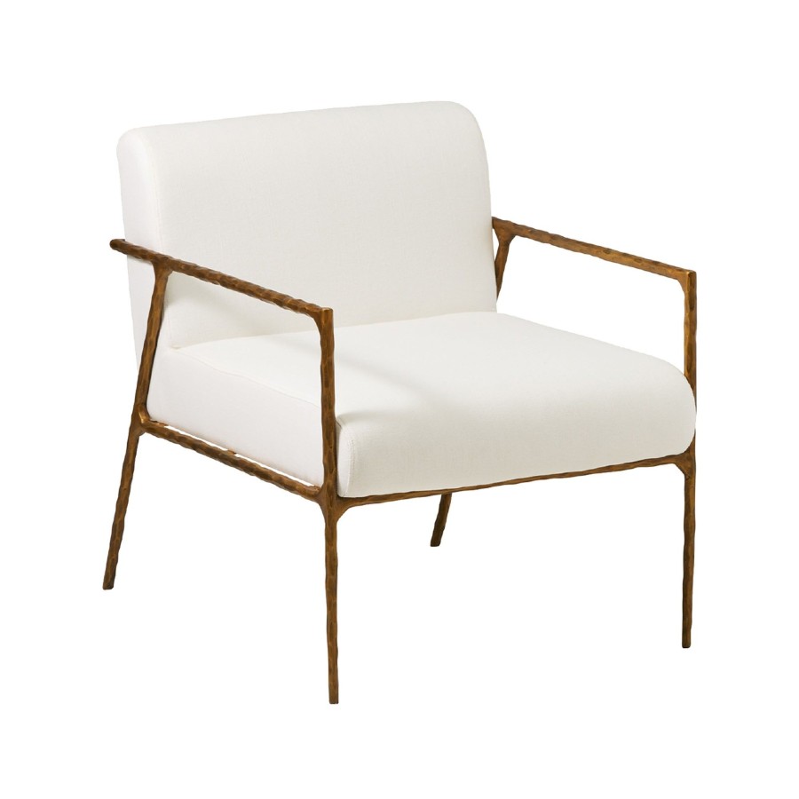 Furniture Horgans Armchairs & Chairs | Mila Chair With Arms Ivory