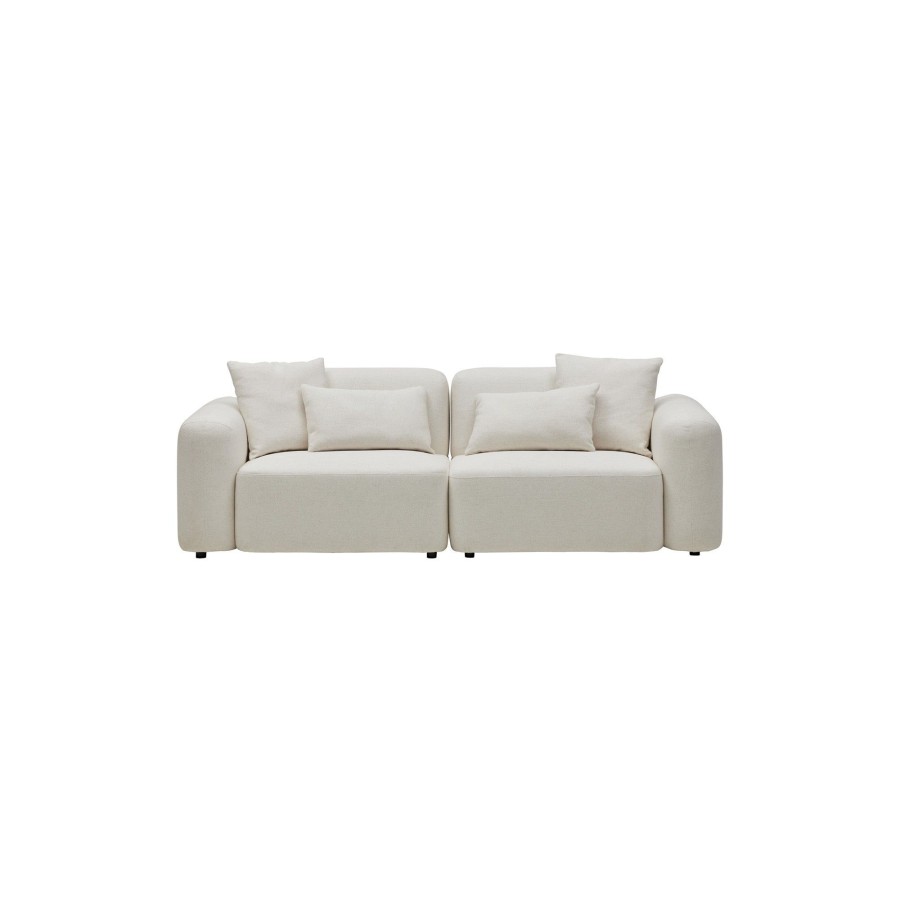 Furniture Horgans Sofas | Pascal Modular Sofa Ivory 2 Seat