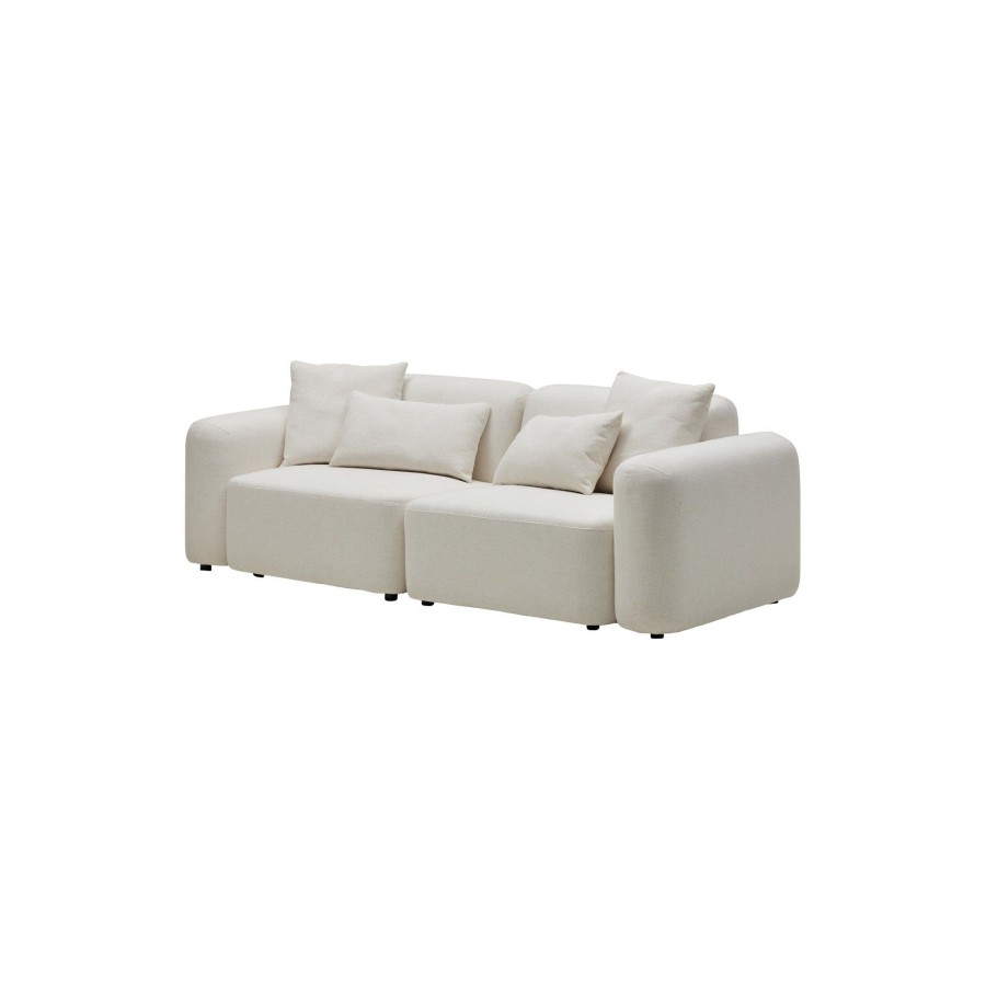 Furniture Horgans Sofas | Pascal Modular Sofa Ivory 2 Seat