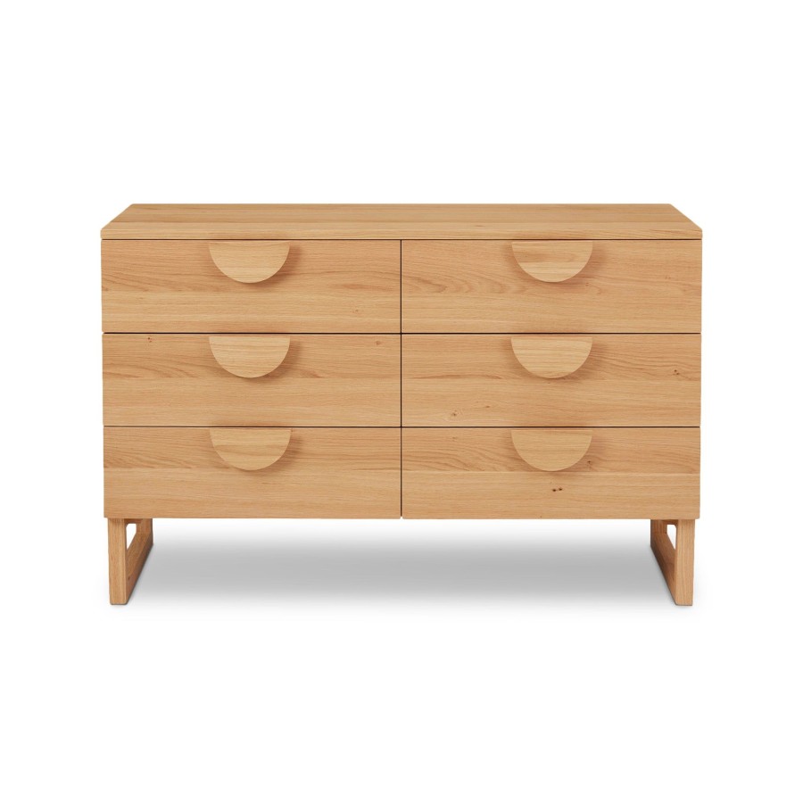 Furniture Horgans Consoles & Cabinets | Luna Ii Chest Of Drawers Natural