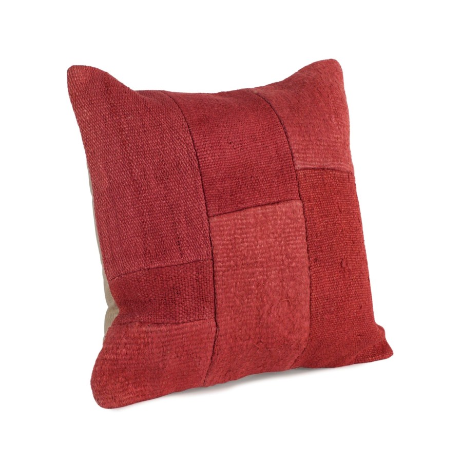 Homewares Horgans Cushions & Throws | Nyrie Hemp Cushion Dark Pink 50X50