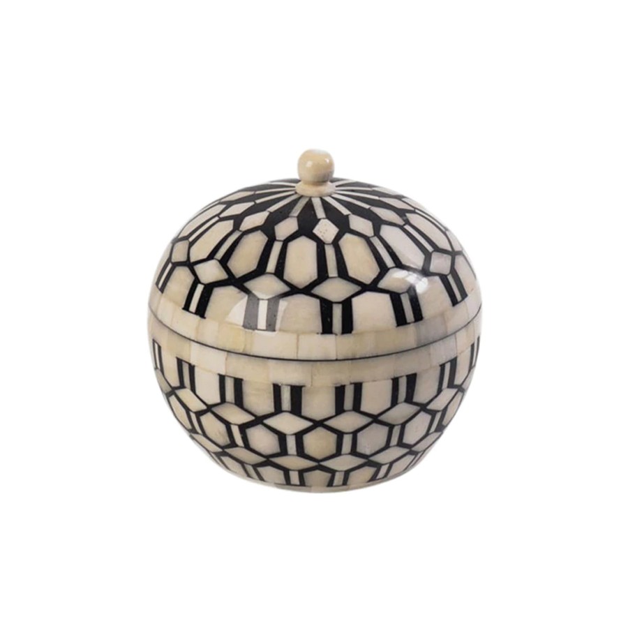 Homewares Horgans Boxes | Laka Sphere Bone Box