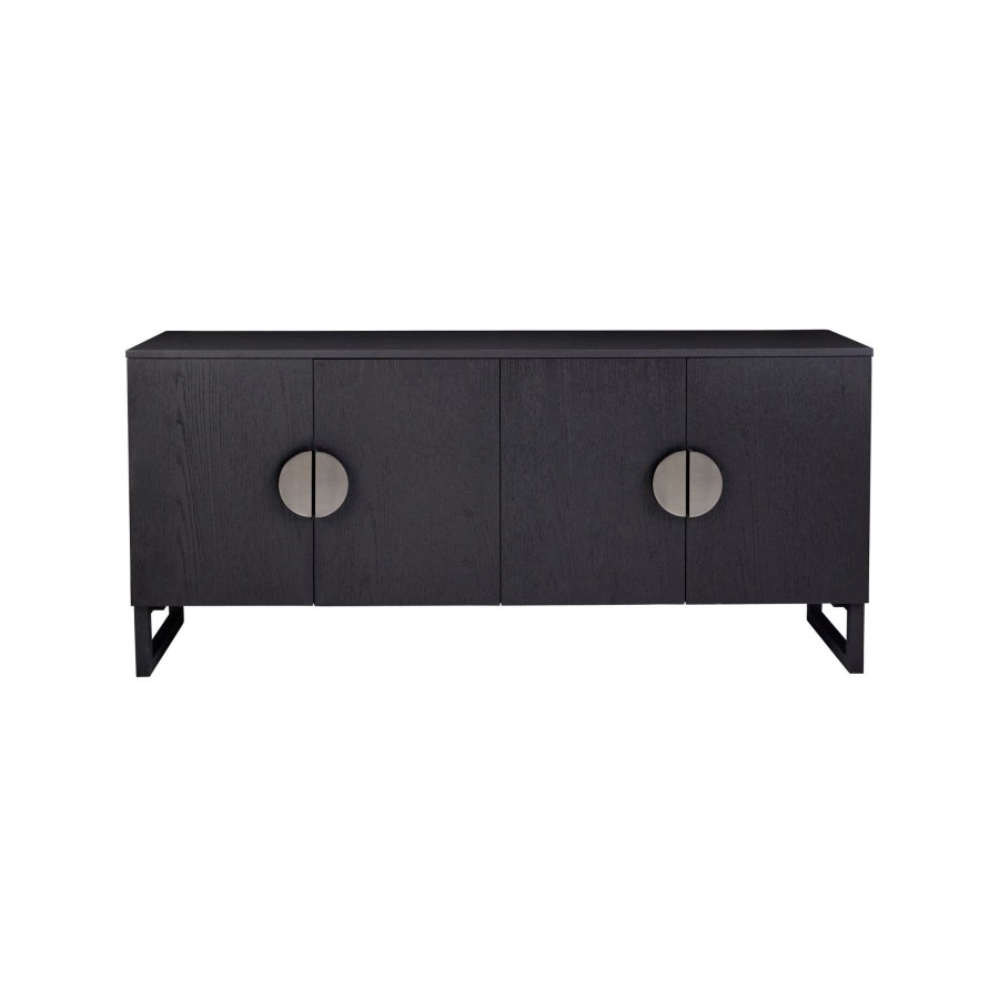 Furniture Horgans Consoles & Cabinets | Luna Ii Sideboard Black Pewter