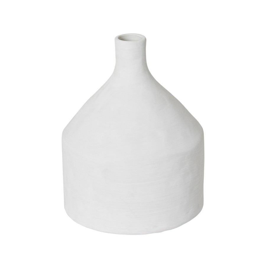 Homewares Horgans Vases & Vessels | Imani Textured Vase White