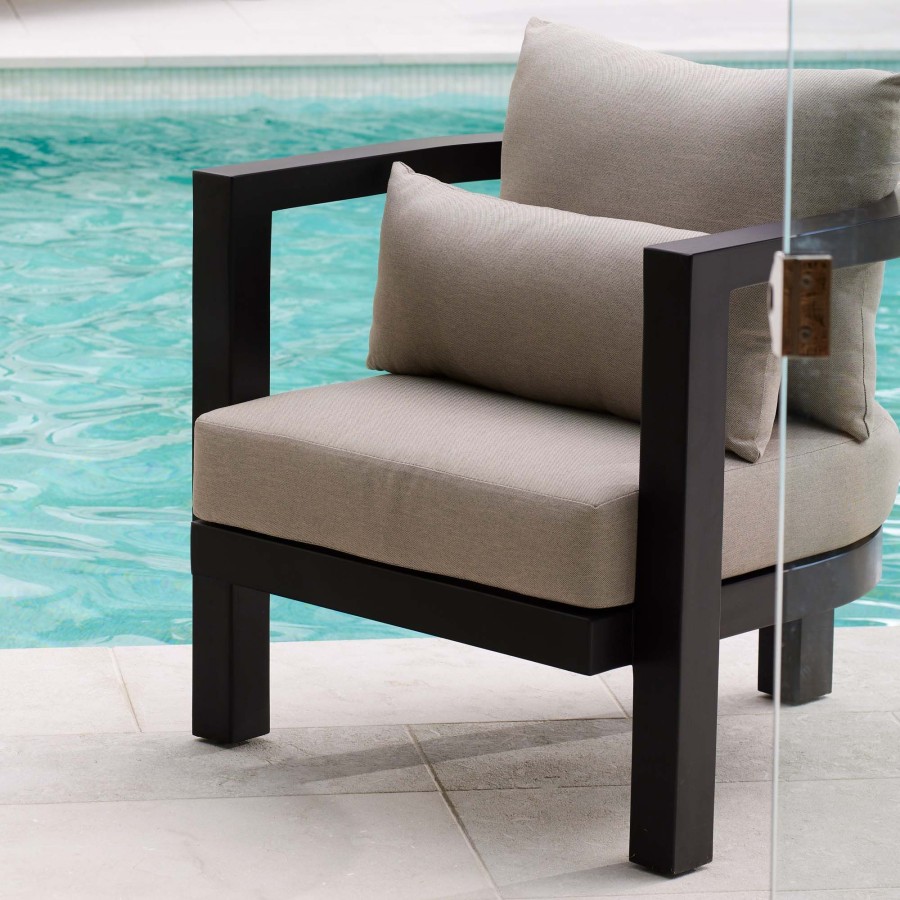 Furniture Horgans Armchairs & Chairs | Java Outdoor Chair Black