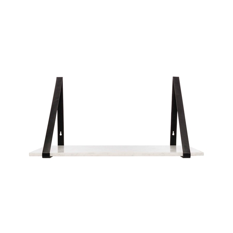 Homewares Horgans Shelves & Storage | Ellery Marble Shelf Black Large