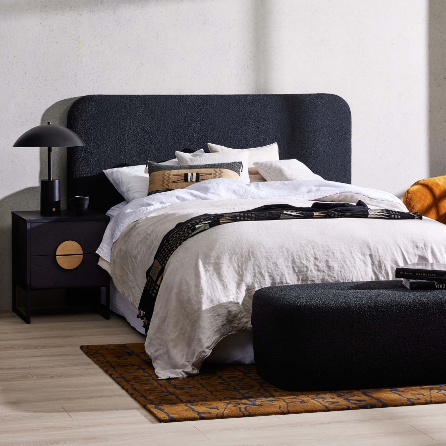 Furniture Horgans Bedheads | Palome Bedhead King Charcoal