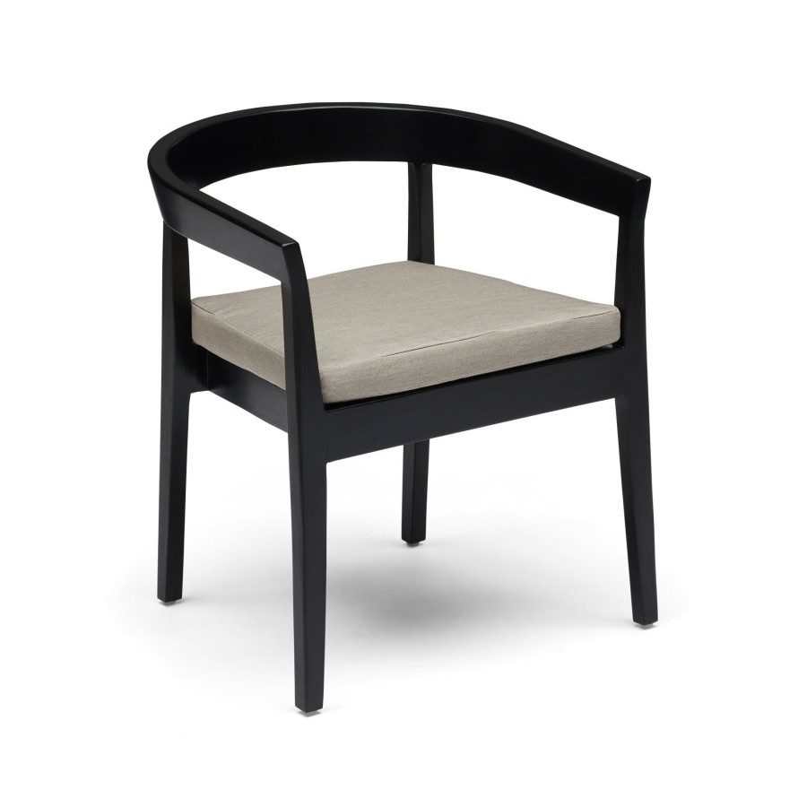 Furniture Horgans Outdoor Chairs | Java Outdoor Dining Chair Black