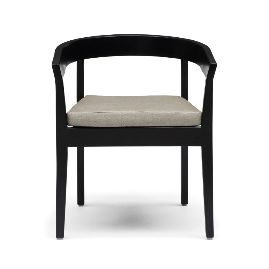 Furniture Horgans Outdoor Chairs | Java Outdoor Dining Chair Black