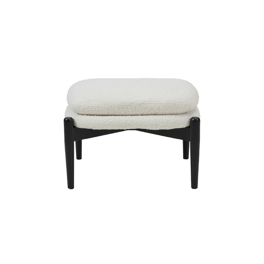 Furniture Horgans Ottomans | Ainsley Ottoman Ivory