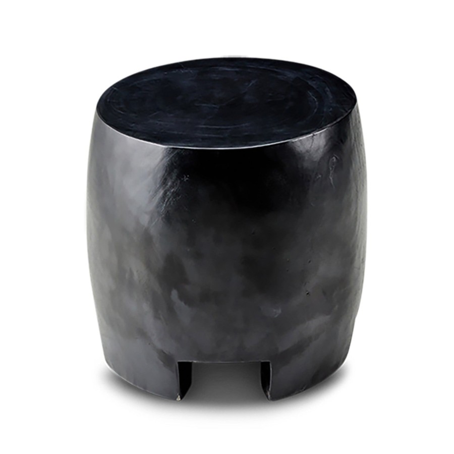 Furniture Horgans Coffee & Side Tables | Bayu Timber Side Table Black