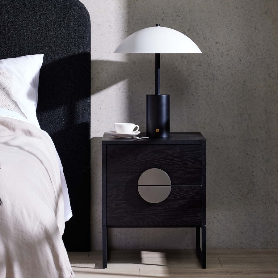 Lighting Horgans Table Lamps | Daichi Black & White Table Lamp