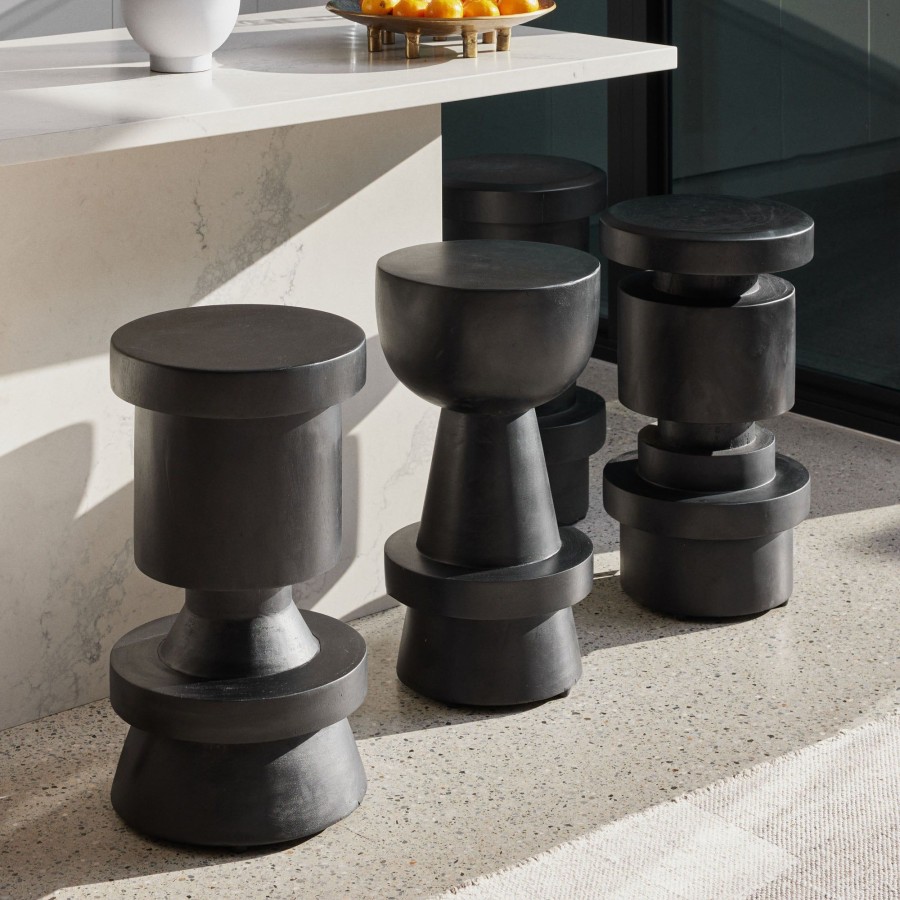 Furniture Horgans Stools | Mai Bar Stool Black