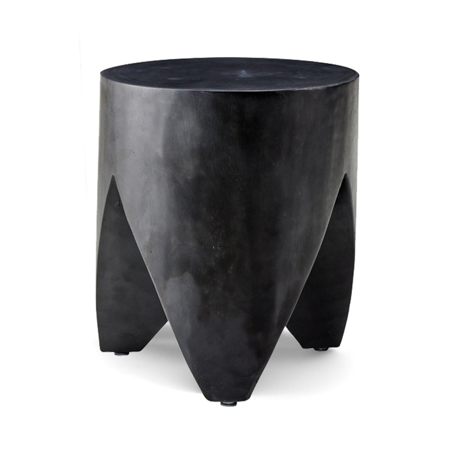 Furniture Horgans Coffee & Side Tables | Budi Timber Side Table Black