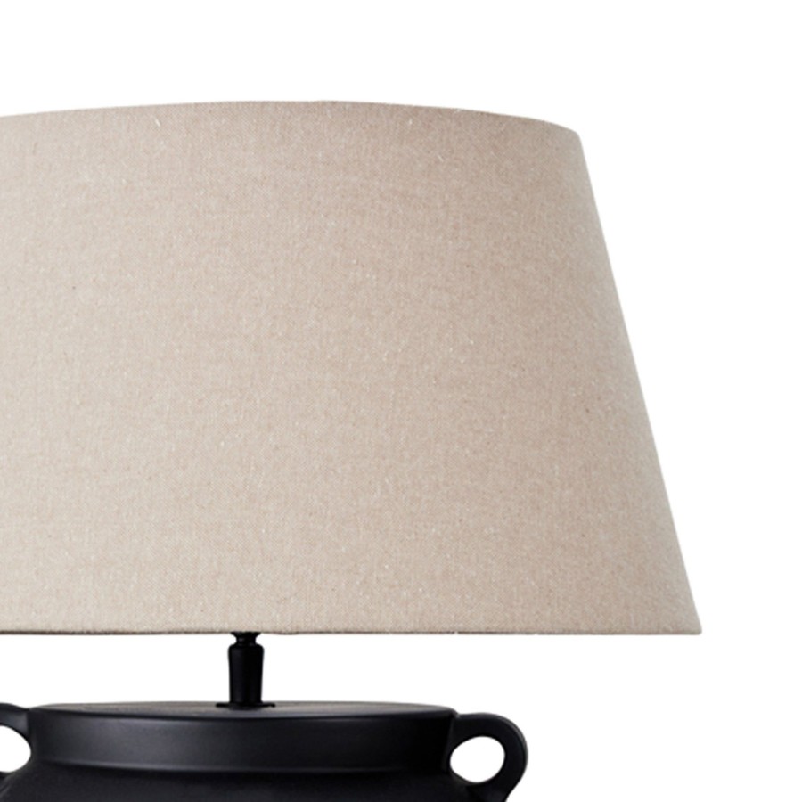 Lighting Horgans Table Lamps | Lugo Ceramic Lamp Black