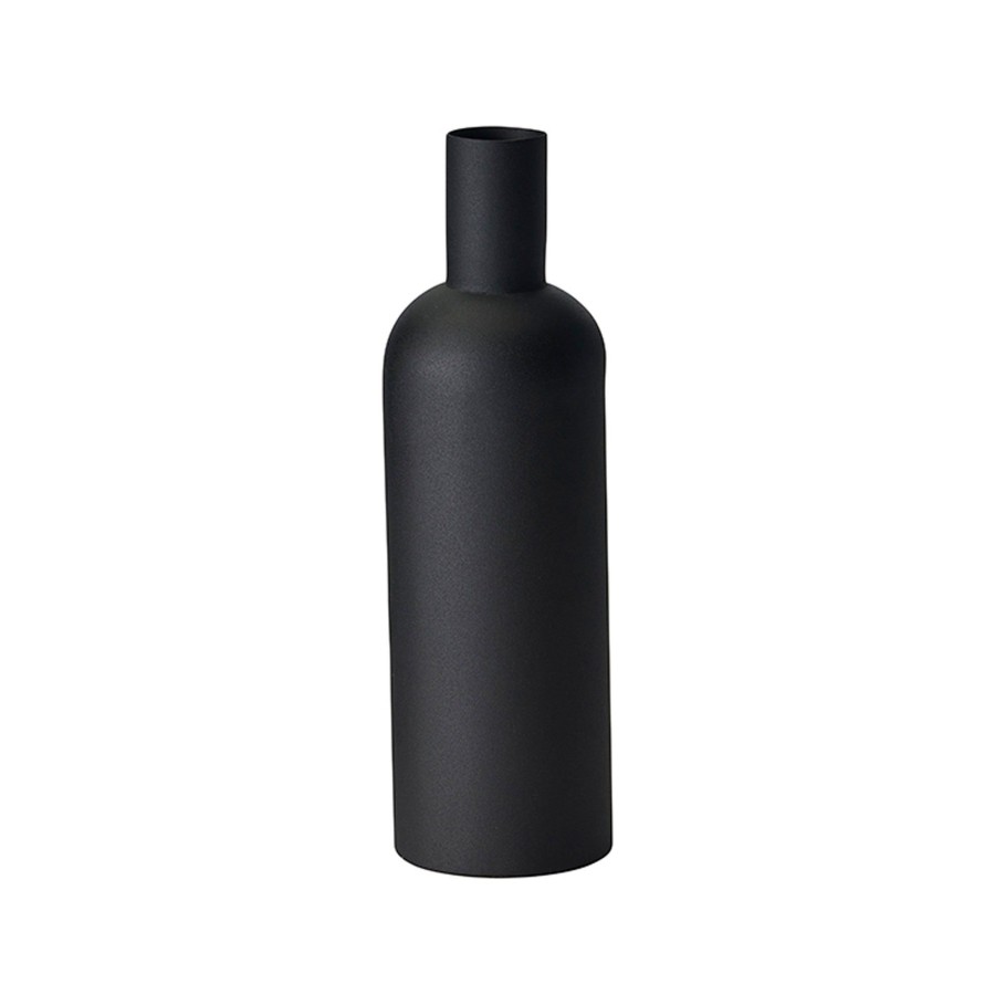 Homewares Horgans Vases & Vessels | Uberti Bottle Vase Medium Black