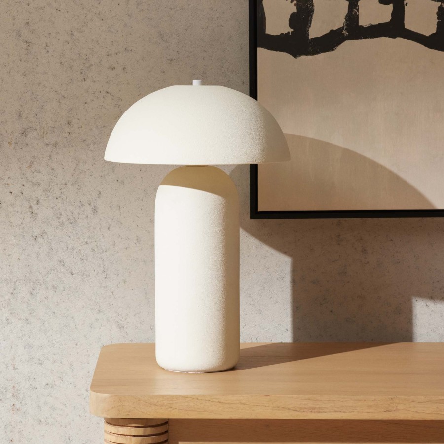 Lighting Horgans Table Lamps | Jai Cream Table Lamp