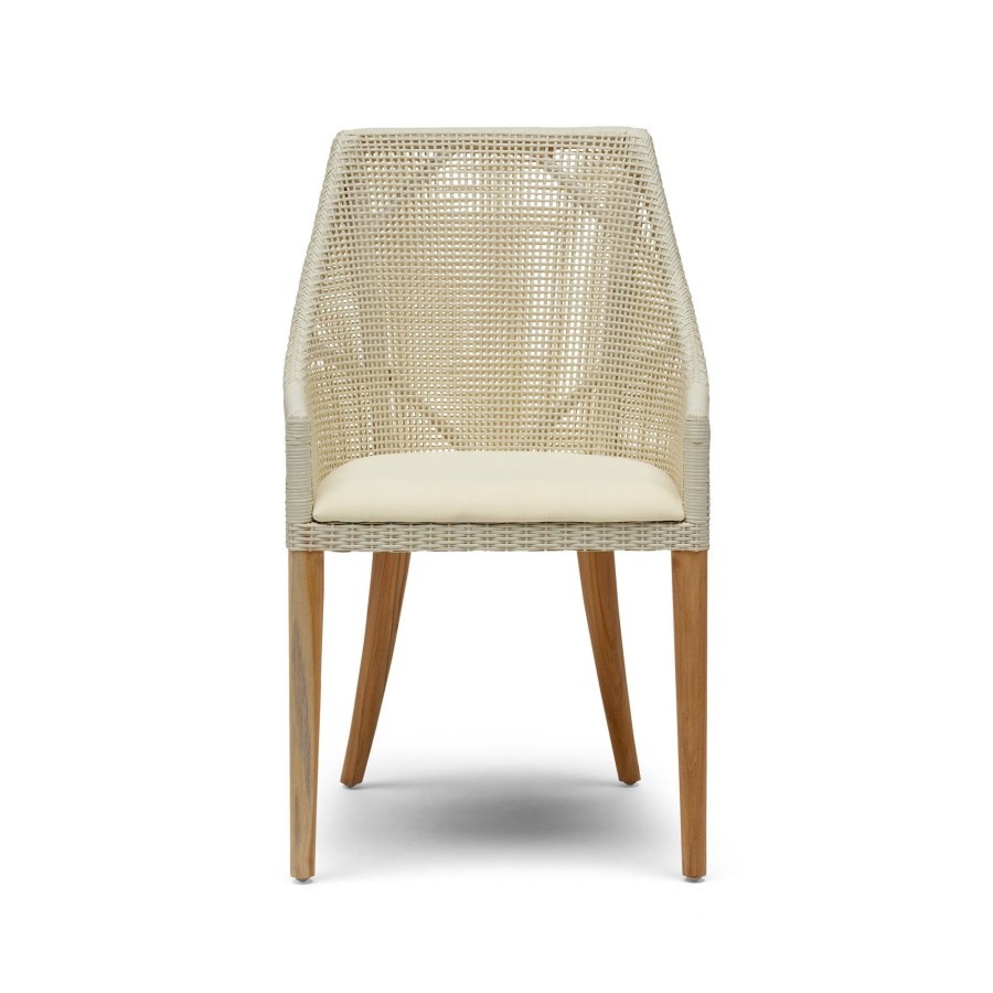 Furniture Horgans Outdoor Chairs | Remi Outdoor Dining Chair White