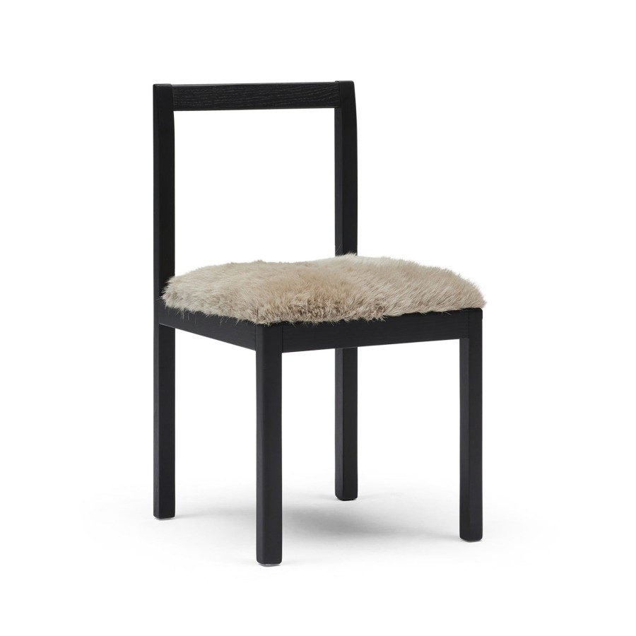 Furniture Horgans Dining Chairs | Subo Dining Chair Grey Goat Skin