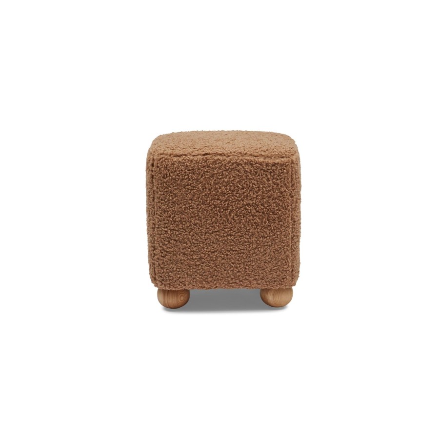 Furniture Horgans Ottomans | Teddy Ottoman Caramel