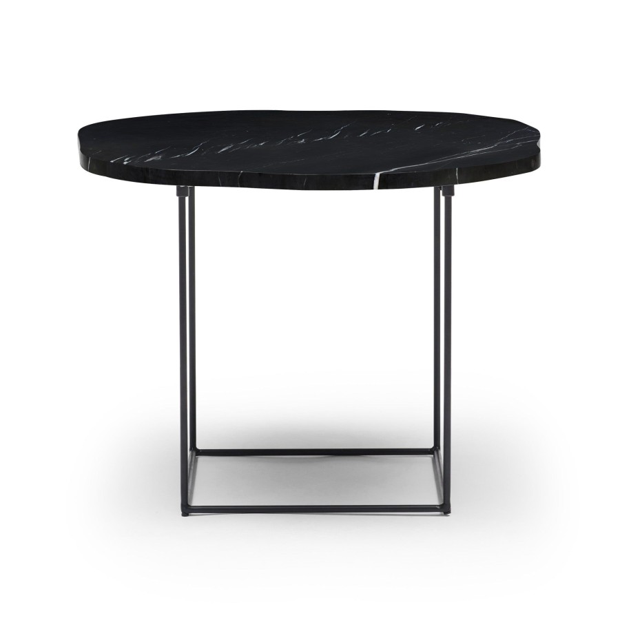 Furniture Horgans Coffee & Side Tables | Eden Marble Side Table Black