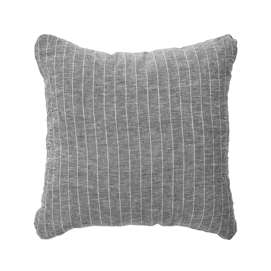 Homewares Horgans Cushions & Throws | Raya Striped Cushion Grey Medium 45X45