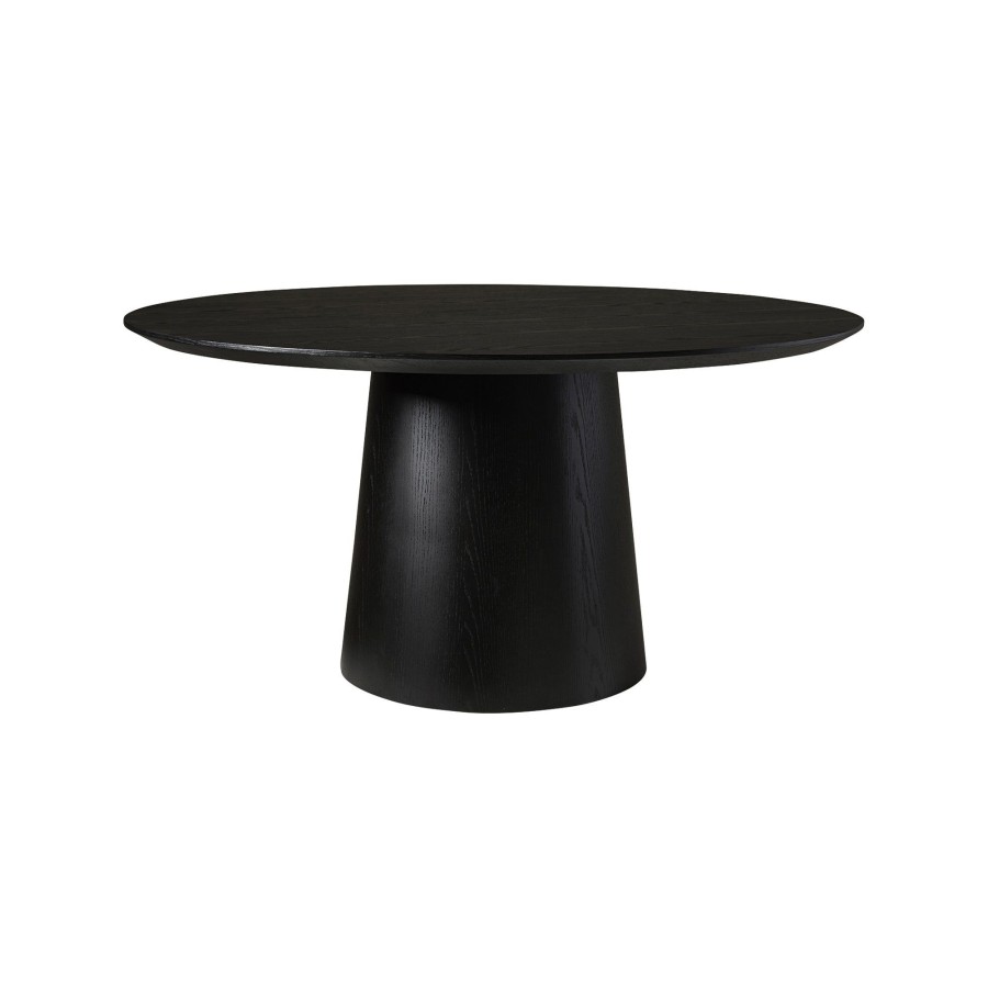 Furniture Horgans Dining Tables | Pippa Round Dining Table Black Large