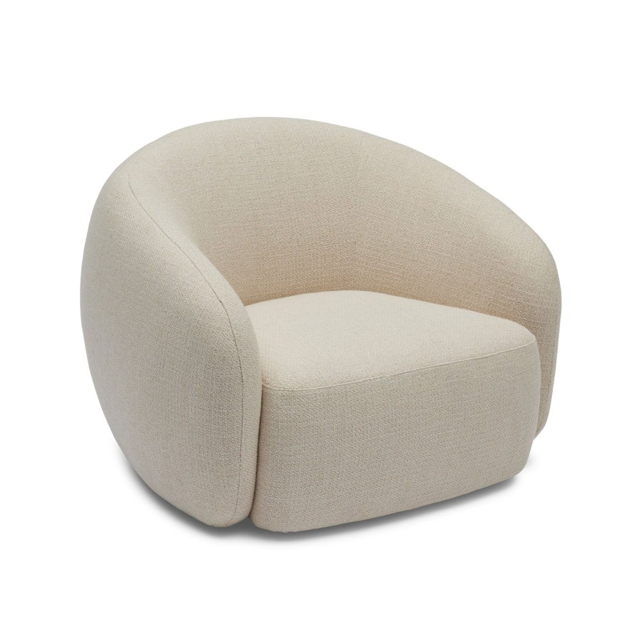 Furniture Horgans Armchairs & Chairs | Taite Swivel Chair Natural