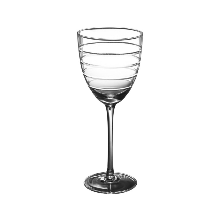 Homewares Horgans Tableware | Abella Etched Red Wine Glass Set 4