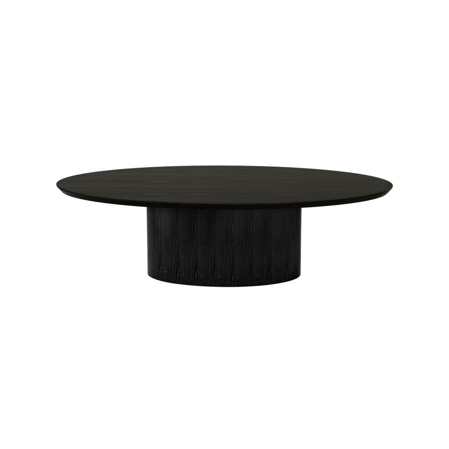 Furniture Horgans Dining Tables | Pippa Oval Dining Table Black Medium