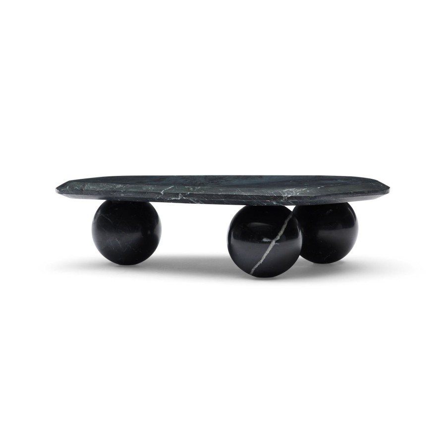 Homewares Horgans Tableware | Gio Marble Platter Black