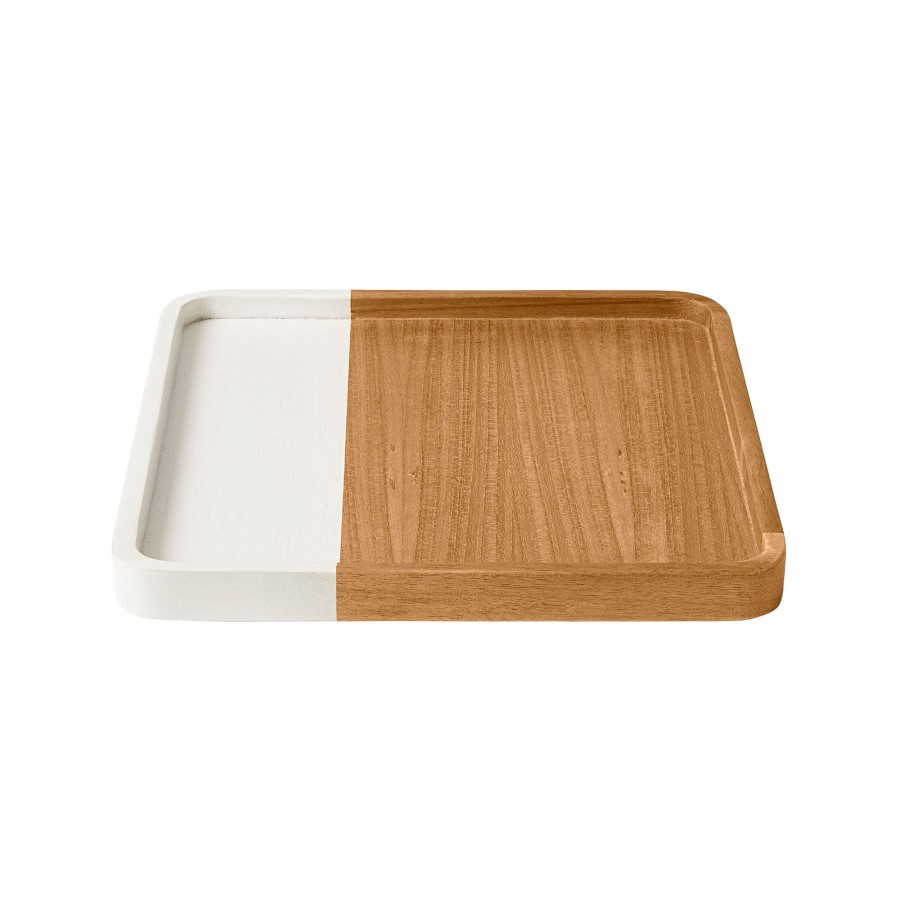 Homewares Horgans Tableware | Marley Display Tray Small White