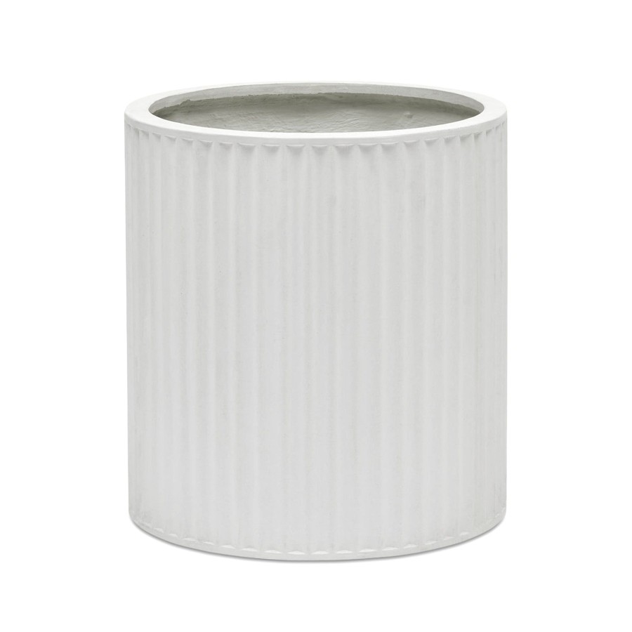 Furniture Horgans Outdoor Pots & Planters | Cayman Planter Medium White