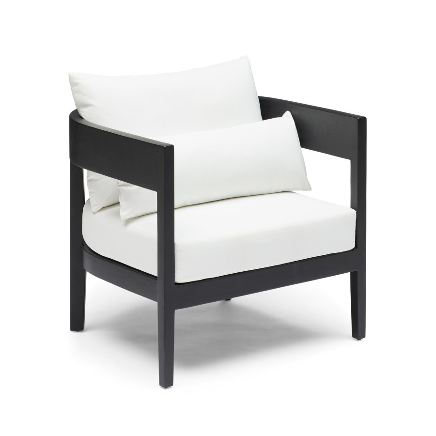 Furniture Horgans Armchairs & Chairs | Avoca Outdoor Chair Black