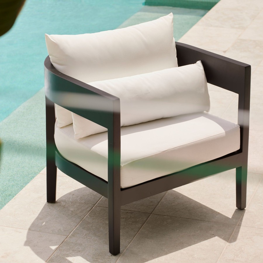 Furniture Horgans Armchairs & Chairs | Avoca Outdoor Chair Black